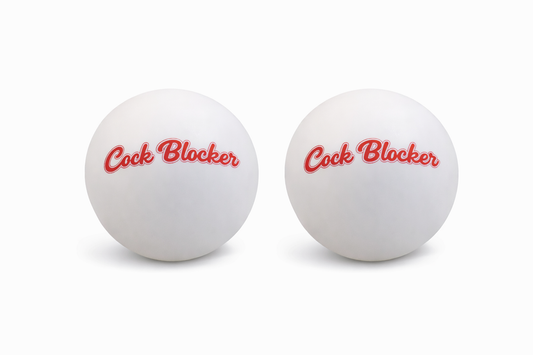 Cock Blocker Pong Ball