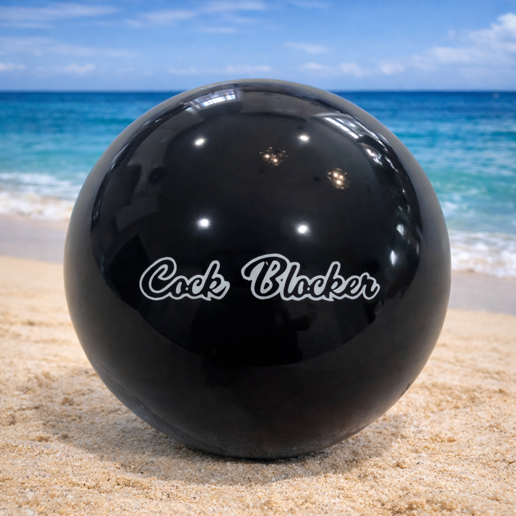 Cock Blocker (Black Beach Bocce)