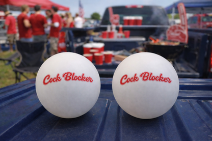 Cock Blocker Pong Ball