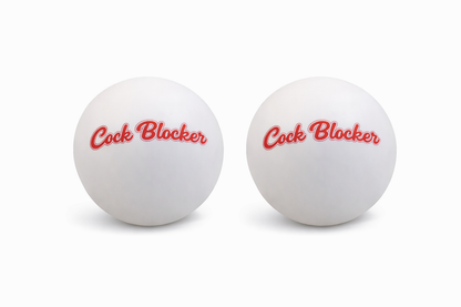 Cock Blocker Pong Ball